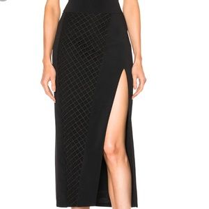 NWOT David Koma Asymmetrical Midi Skirt UK 8